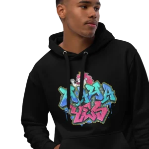 HahaYes Street Graffiti Hoodie